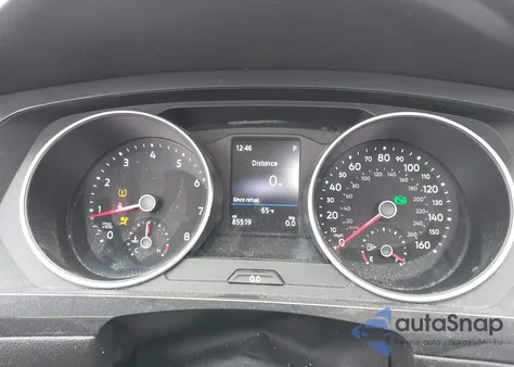 2018 Volkswagen Tiguan 2.0T Se/2.0T Sel из США, поврежденный, VIN 3VV2B7AX9JM192672